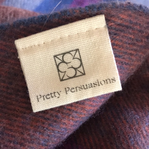 NWOT Pretty Persuasions Oversized Colourful Scarf Wrap - Picture 7 of 8